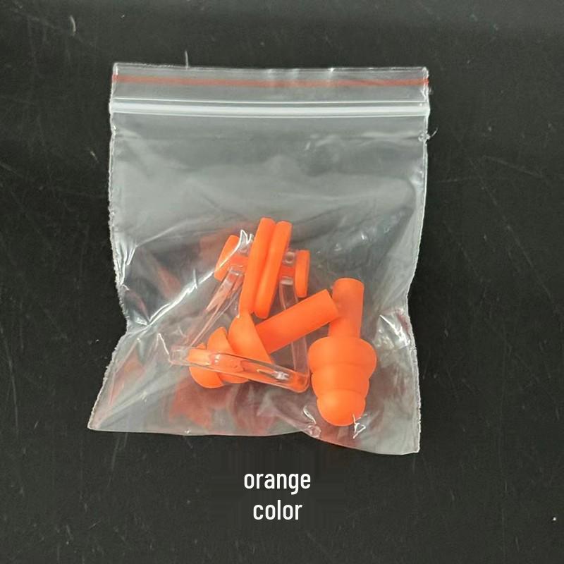 Universal Soft Silicone Waterproof Swimming Nose Clip & Earplugs Set for Adults