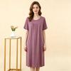 Modal Casual Loose Dress Plus Size Summer Women's Homewear Sleepdress Lightweight Nightgown Comfort Loungewear