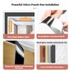 Windproof Door Curtain Winter Magnetized Door Curtains Cold Proof Door Curtain for Home Christmas Thickened Curtains for Door