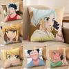Love A-After World Domination Pillow Case Anti-dustmite Pillowcase Invisible zipper silky Sofa cushion cover