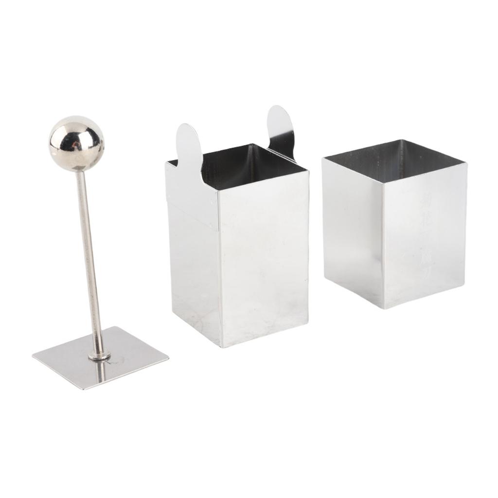 Praktischer Edelstahl Haushaltsküche Tofu Zerkleinerungs-Pressform Tofu Messer DIY Kochen