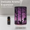 Aroma Diffusor Luftreiniger Tischgerät Ätherisches Öl Hohlhirsch Ultraschall-Luftbefeuchter 100ml Timing-Funktion Automatische Abschaltung