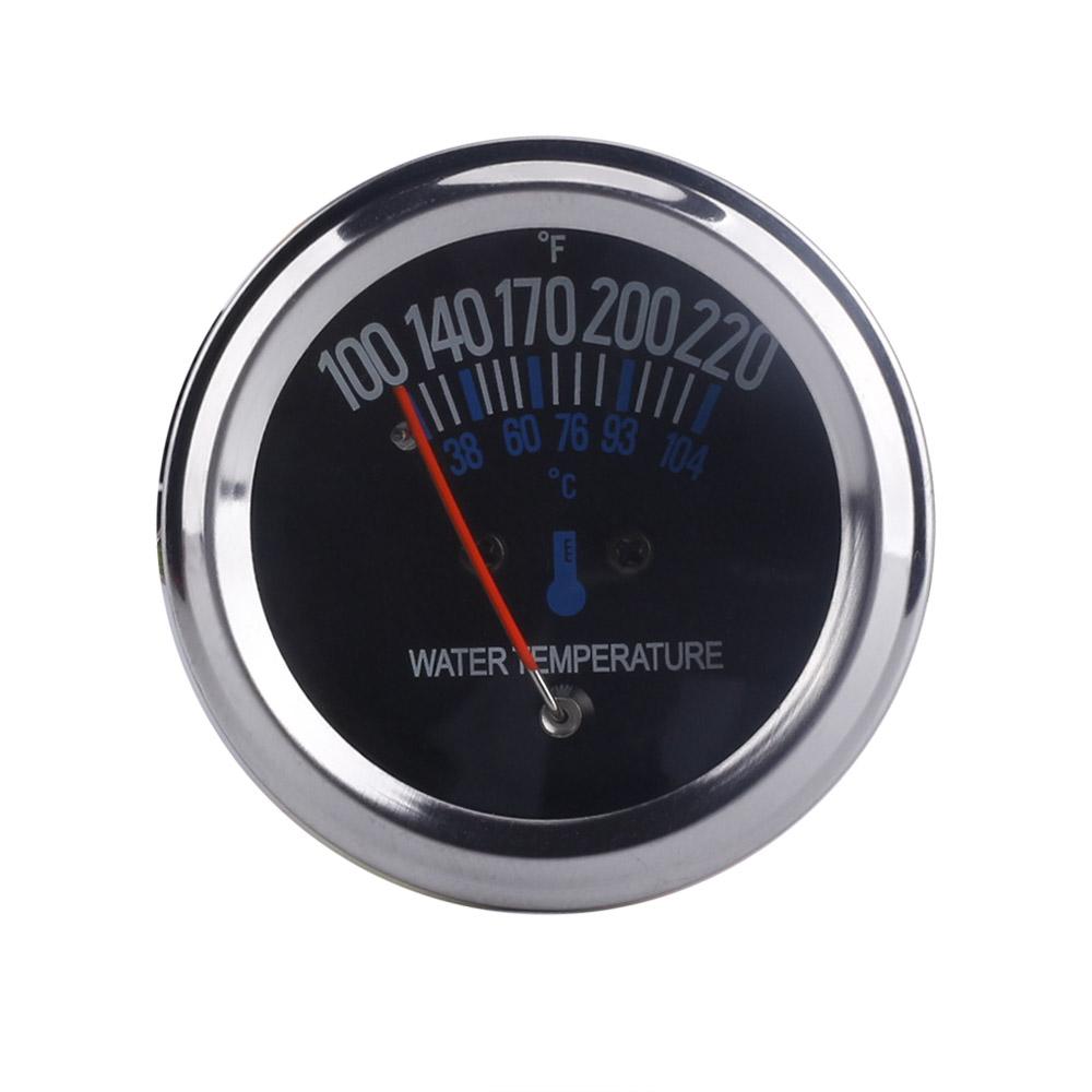 2inch 52mm Electrical Mechanical Car 12V DC Water temp Temperature Gauge Black Face Fahrenheit Water Temp meter