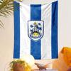 Huddersfield Town Football Crest Artwork Patterned Tapestry Decorative Wall Hanging, Home Bedroom Living Room Decor
