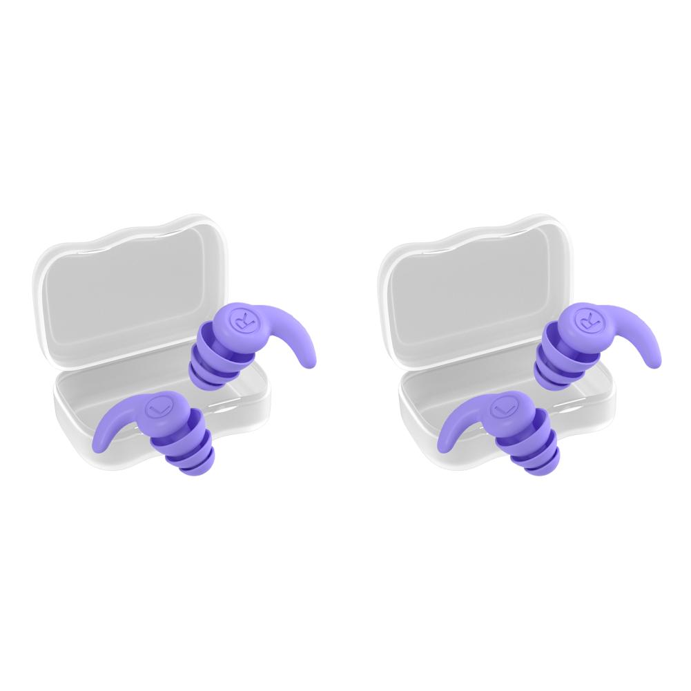 Protector de Urechi din Silicon pentru Copii Anulare Zgomot 3 Straturi Dopuri de Urechi pentru Înot Protector Auditiv Dopuri Antizgomot Reducere Zgomot