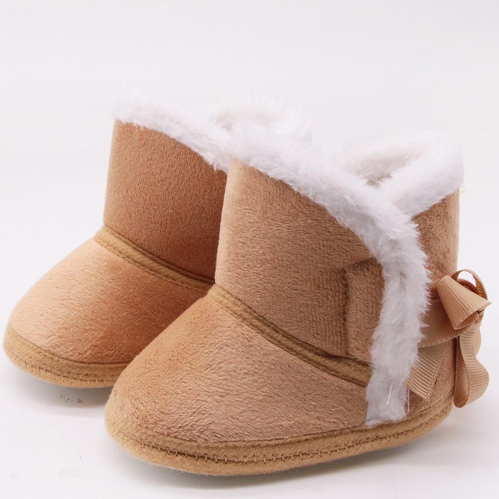 Infant Boots Winter Baby Boys Girls Shoes - Toddler Snow Warm Prewalker