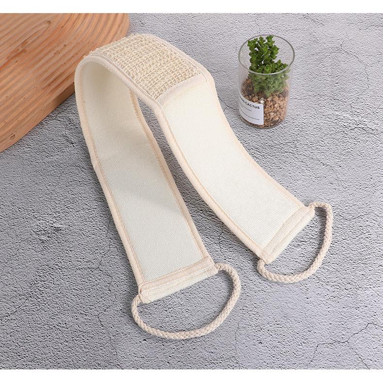3pcs Exfoliating Scrubber Strap Bath Towel Dual-Sided Soft Microfiber Terry Cloth Bath Sponge For Shower Spa Body Skin Cleansing Tool Body Massage