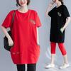 Loose and Comfortable Cotton Tee for Women, Perfect for Summer Shirt