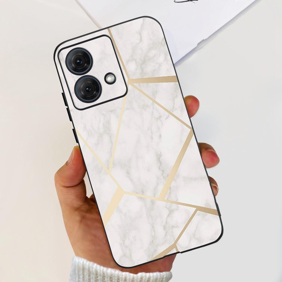 For Motorola Moto G84 5G Case 2023 New Stylish Butterfly Cat Slim Black Silicone Soft TPU Phone Cover For Moto G84 5G G 84 Coque