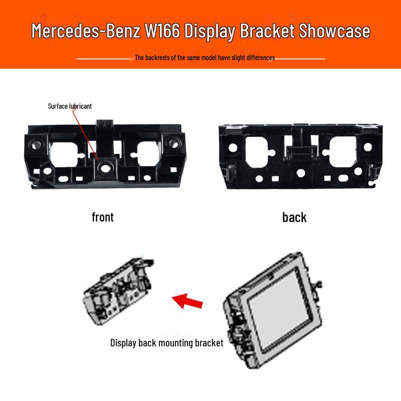 Mercedes-Benz GLS GLE Uchwyt montażowy wyświetlacza konsoli środkowej dla GLE450W166