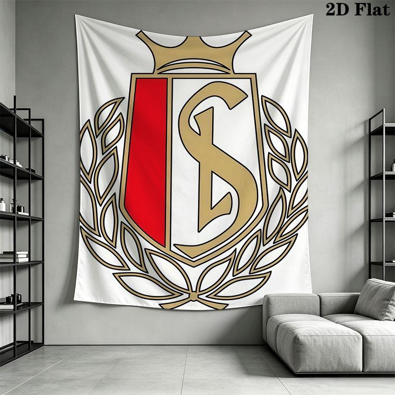 Standard Liège poster Wall Hanging Printed Fabric Blanket Decorative Tapestries for Bedroom Living Room Home Decor