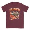Baby Monkey Punch Cute Monkey Punch  Cotton T Shirt For Unisex Summer  YK Fun T Shirts Breathable Harajuku Tee Shirt Big Size
