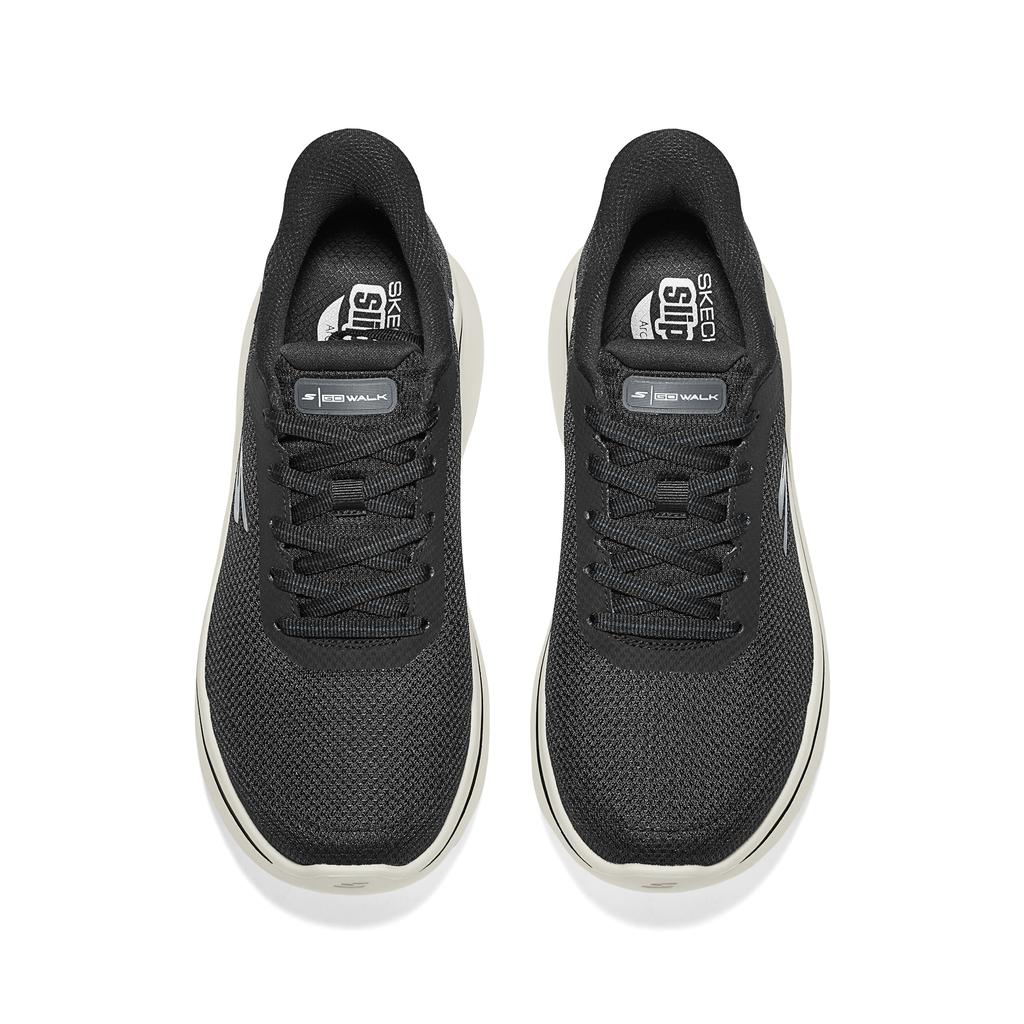 Skechers Arch Fit Mesh Comfortable Durable Low Top Casual Shoes Men sneakers Black 217080-BKW