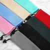 Portable Travel Cutlery Bag - Drawstring Cloth Sleeve for Chopsticks, Knife, Fork & Spoon