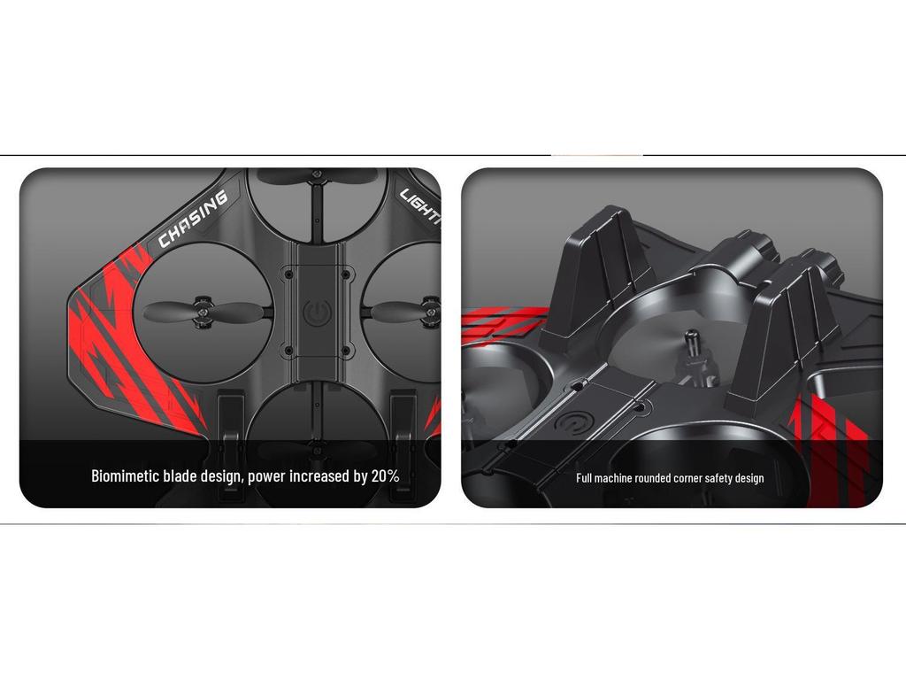 Renkli Işıklara ve 360° Takla Atma Yeteneğine Sahip A1 Uzaktan Kumandalı Köpük Uçak