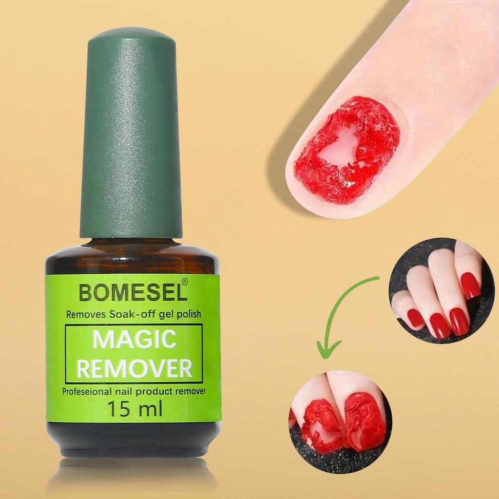 Nail-Friendly Polish Removal Gel for Light-Cured Nails - Safe & Effective, Ideal for Nail Art Removal.
