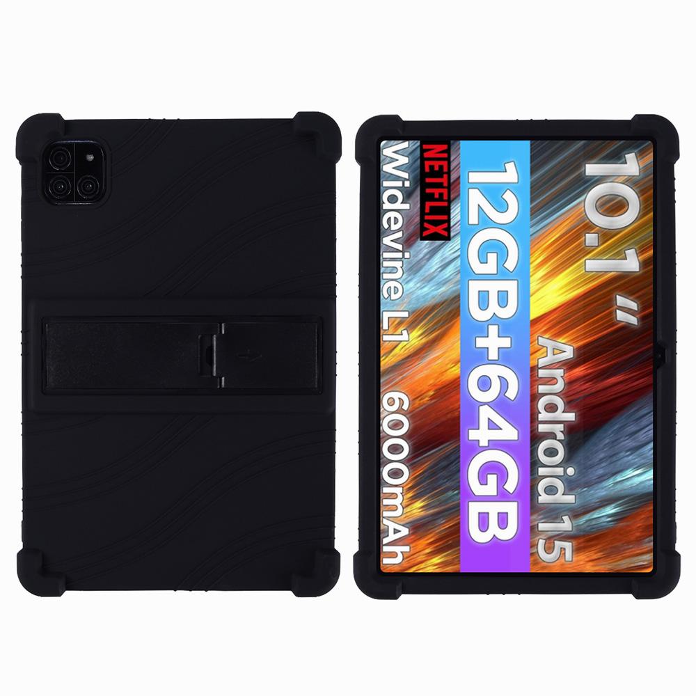 

Для Callsky-Tab Ctab 10 дюймов Чехол Регулируемая подставка Силиконовая защитная крышка для планшета Black