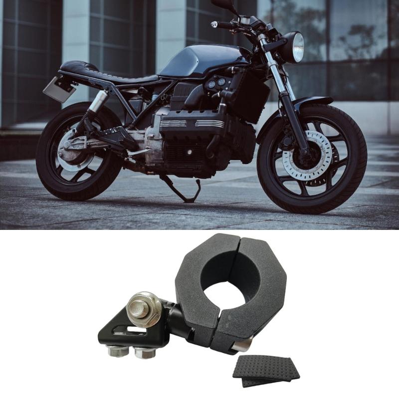 Motorcycle Spotlight Mount Bracket Handlebar Mounting Bracket Motorbike Accessories Aluminum Head Lamp Clamp Holder