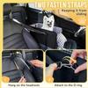 Portable Console Dog Car Seats,Center Seat Booster with Safety Leash,Pet Seat with Soft Cushion,Multifunctional Pet Bag.