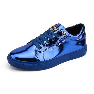 Herren Freizeitschuhe Lackleder Ballerinas Slipper Tiger Skate Herren Coole Fahrschuhe Männliche Laufschuhe Sneakers Kleidschuhe 47