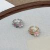 Oil Dripping Butterfly Ring Elegant Finger Jewelry Sweet Opening Finger Ring  Ladies Jewelry