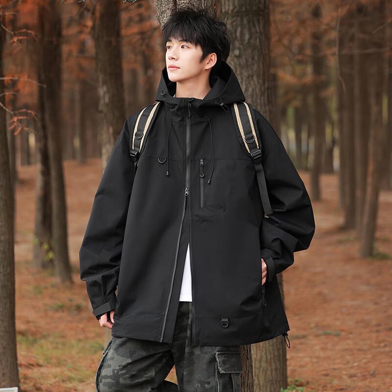 Wassup Sohot Men's Outdoor Windproof Waterproof Hiking Jacket