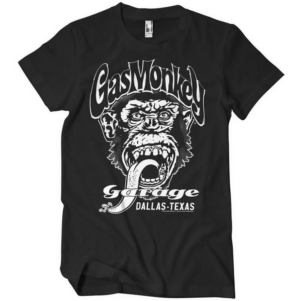 Maglietta Da Uomo Ufficialmente Licenziata Gas Monkey Garage Dallas Texas