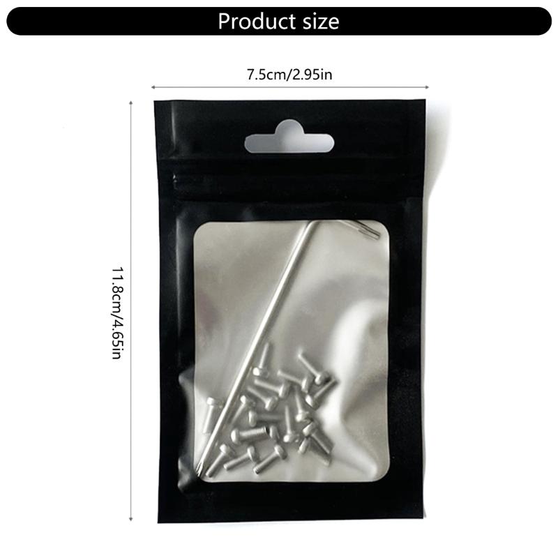 Waterproof Protective Electric Scooter Battery Plate Metal Screw Set Suitable for M365 DIY Maintenance Long Lasting Use