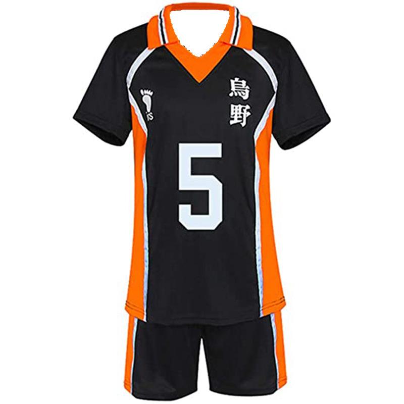 Haikyu!! Haikyuu Cosplay Costume Karasuno Koukou High School Volleyball Club Hinata Shoyo Kageyama Tobio Sportswear Jerseys