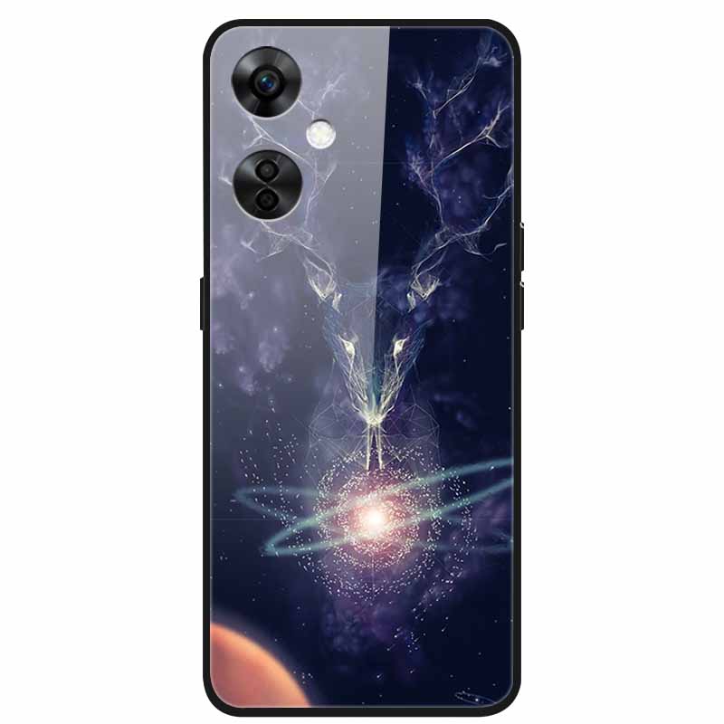 For One Plus Nord CE 3 Lite 5G Case N30 Tempered Glass Hard Back Cover for Oneplus Nord CE3 Lite N 30 Cases Bumper 3lite CE3Lite