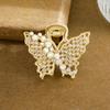 Korean Style Diamond-Inlaid Butterfly Hair Clip: Luxurious, Fashionable Accessory for Women