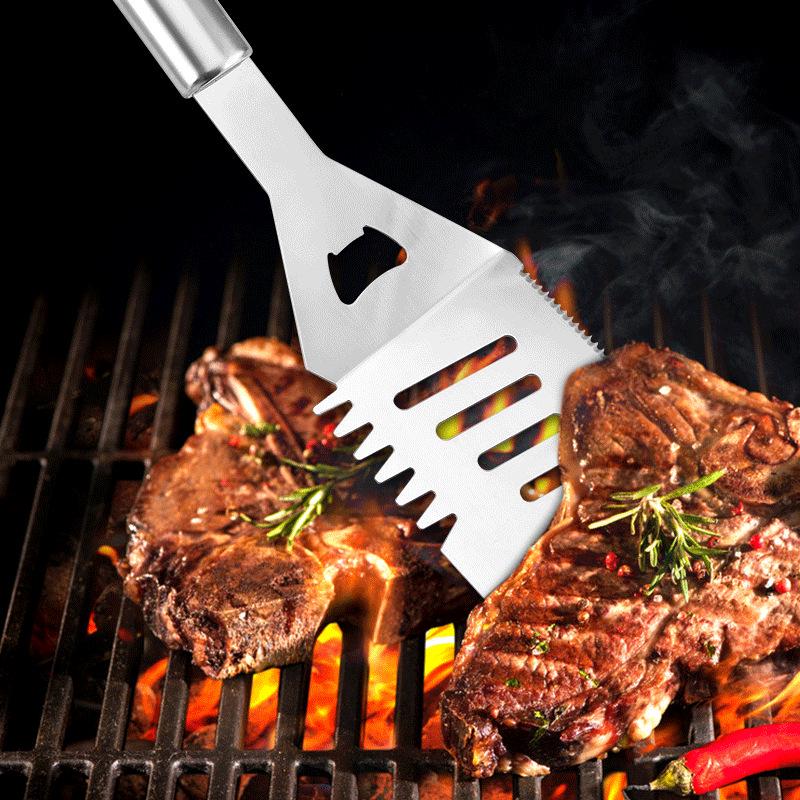 Stainless Steel Outdoor BBQ Cooking and Pancake Spatula
