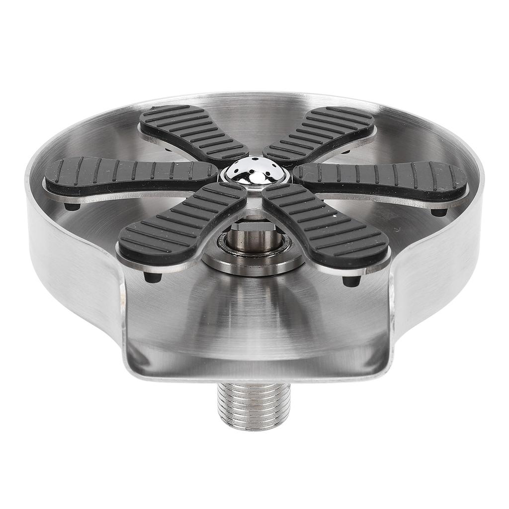 Automatic Cup Washer High Pressure Glass Rinser Press Type Stainless Steel Cup Cleaner for Bar