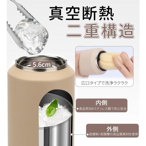 TYESO 710ml Large Capacity Stainless Steel Water Bottle with Vacuum Insulation, Double Walled, Wide Mouth, Ultra-Insulated, Hot & Cold Insulation, Mug