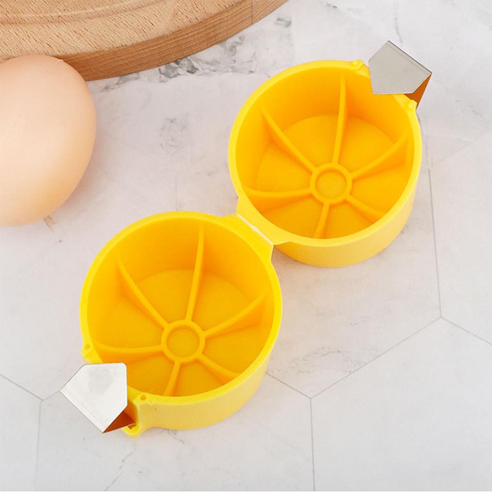 1Pcs Handheld Egg Cracker for Raw Eggs Breaker Egg Shell Cutter Kitchen Gadgets