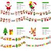 Delightful Paper Christmas Bunting Suitable For Joyful Christmas Scene Arrangements