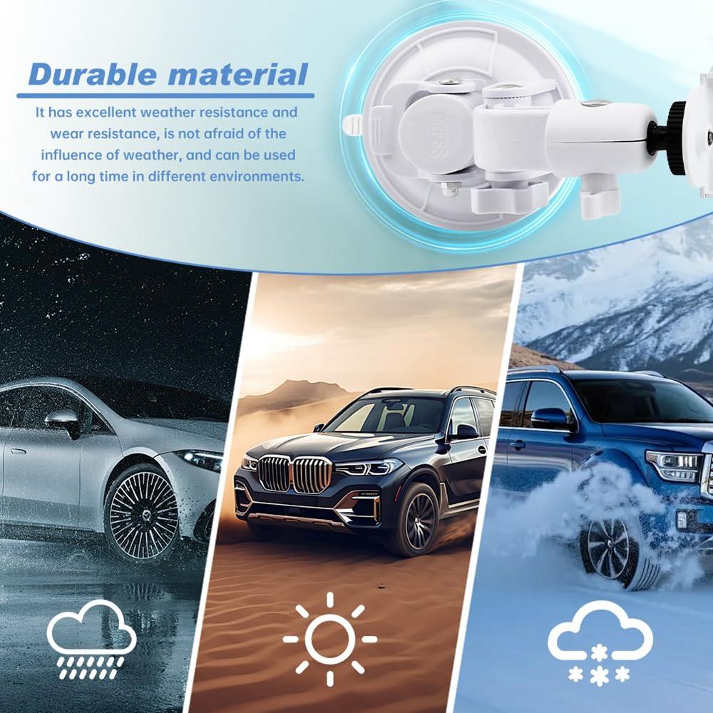 Suction Cup Mount for Starlink Mini Sunroof Suction Multi-Angle Rotation 360° Adjustable for Starlink Mini Roof Accessories