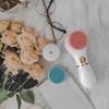 3 In 1 Electric Silicone Facial Brush Cleaner Vibration Rotating Massage Pore Cleansing Instrument Waterproof Beauty Tool