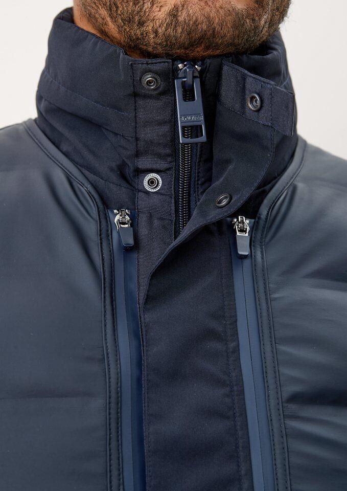 Mid-season Jacket s.Oliver Jacket with Removable Vest (2110532) Navy