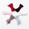 1Pair fashions 1cm wide round plush shoelace Sneakers flat shoes Casual shoelaces 80/100/120/140/160cm Shoelaces for shoes