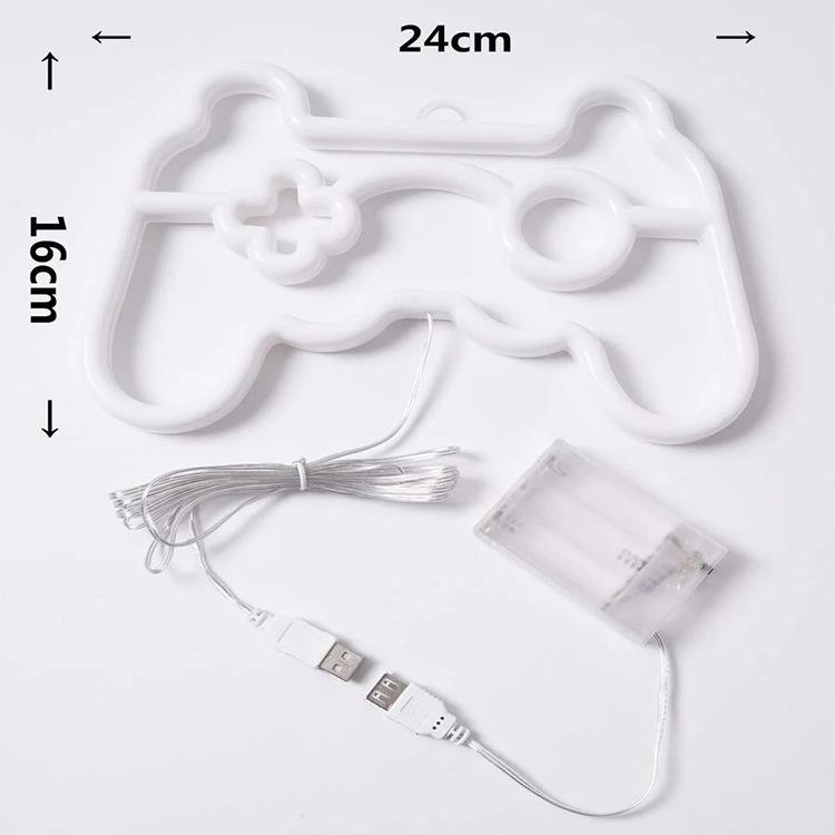 Double-Sided LED Neon Light for Romantic Room Decor