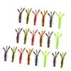 20 Pz Esca Morbida Galleggiante Gambero Esche da Pesca Montatura Wobblers per Luccio Trota Gambero Esca Swimbait Jig con Attrattivo per Pesci