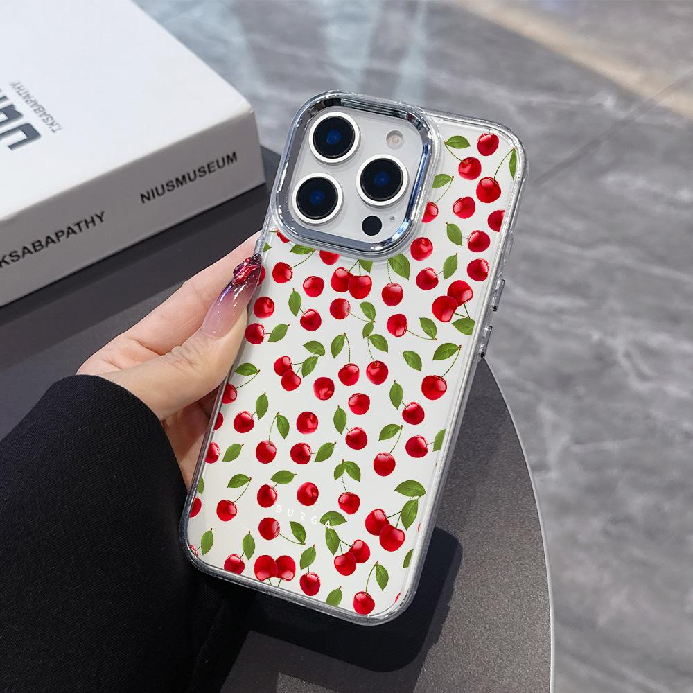 Fashion Cherry Bow Pattern Phone Case For Google Pixel 10 9 8 7 8A 9A XL Pro 4G 5G Transparent Soft Silicone TPU Back Cover