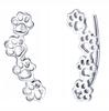Delicate S925 Earrings With Dog And Cat Paw Prints, Animal