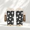 Kaffeetasse 532ml Totenkopf-Element Lanyard Isolierbecher Edelstahl-Isolierbecher Strandbecher Geschenkbecher Heiß-Kalt-Becher