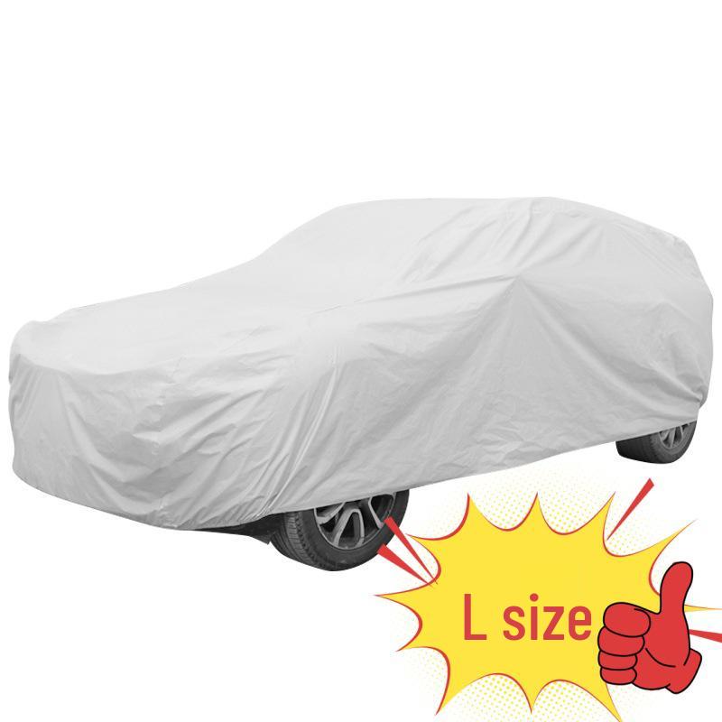 Universal PEVA Car Cover - Sunshade, Rainproof, Waterproof Protection