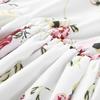 Abito Maxi Vintage a Fiori Stampa Floreale Primavera Moda Donna da Ufficio Elegante Manica Lunga Girocollo Abiti da Donna