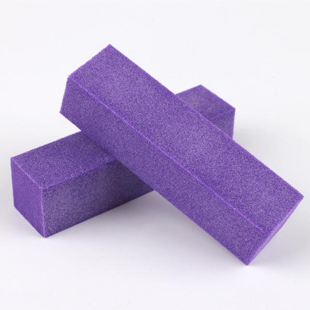 5Pcs Colorful Nail Buffer Nail Files Polisher Block Manicure Pedicure Files Sanding Polishing Sponge Nail Art Tools Professional