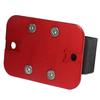 Car Roof Bike Rear Wheel Bracket Aluminum Alloy Wear Resistant Car Rooftop Bike Rear Mount for Car Coupes Hatchbacks