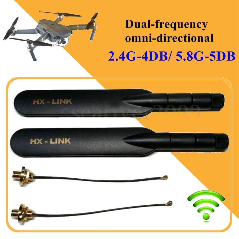 WiFi Signal Extender Antenna Booster Amplifier 2.4G 4DB/5.8G 5DB within 5000m Long Range FPV for Mavic Pro